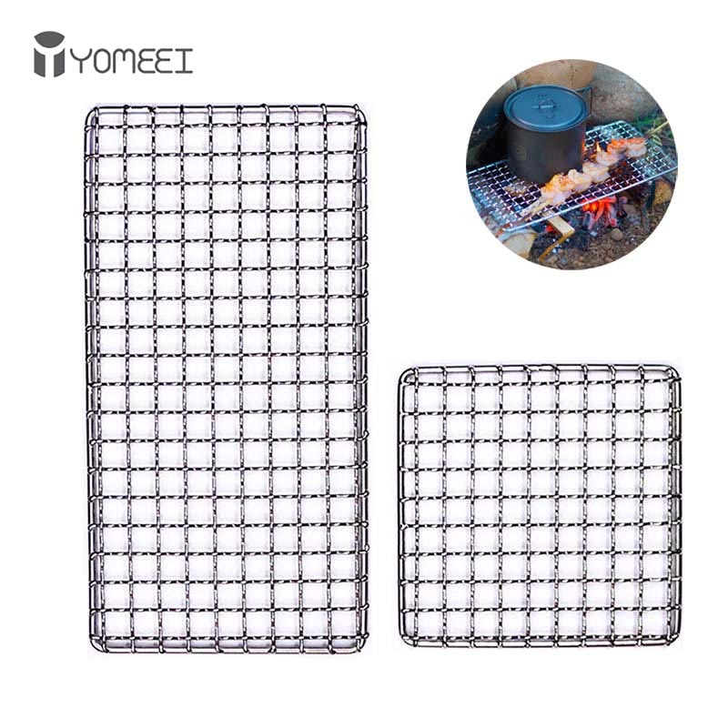 Camping Cooking Mat - YOMEEI 2 Chiếc Đồng Hồ Thép