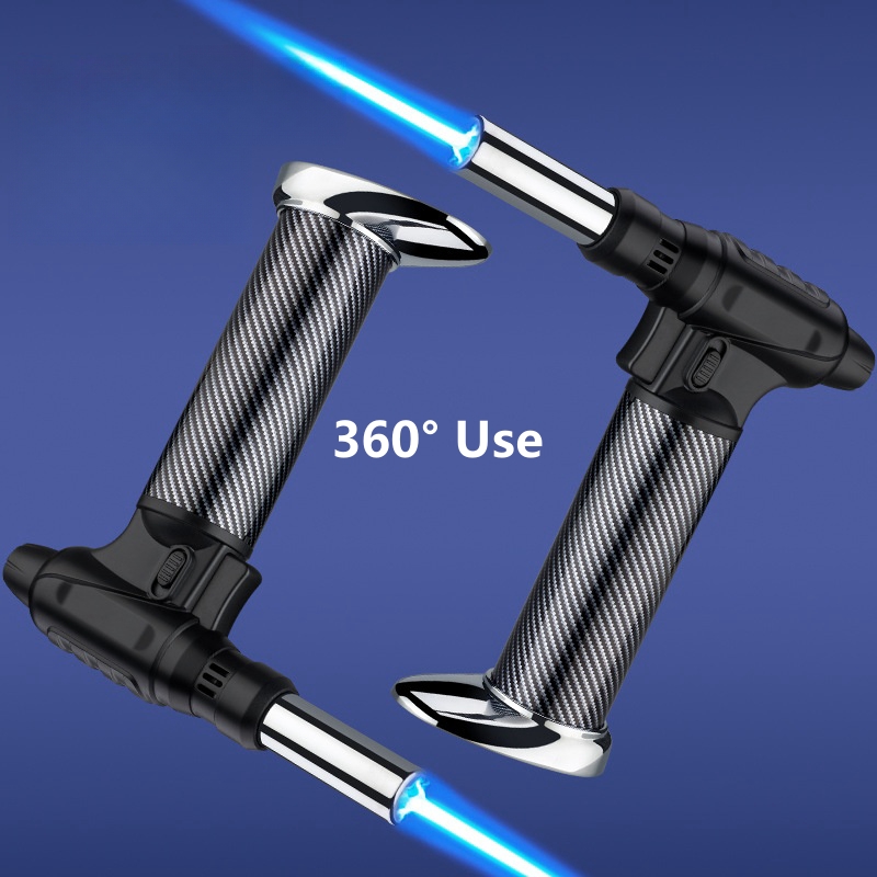 Camping Cooking Utilities - 360° Ignition Butane Gas Lighter Integrated