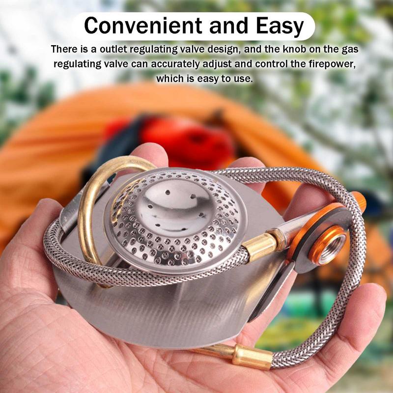 Camping Cooking No Gas - Outdoor Camping Gas Stove 3200W Stainless