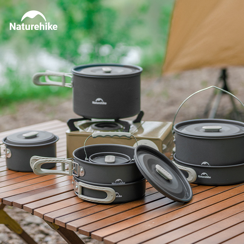 Naturehike Camping Cookware Ki - đánh giá và giá Camping Cooking Set Jetboil
