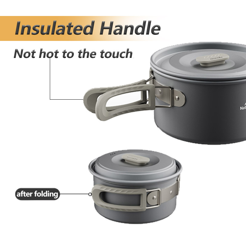 Naturehike Camping Cookware Ki - đánh giá và giá Camping Cooking Set Jetboil