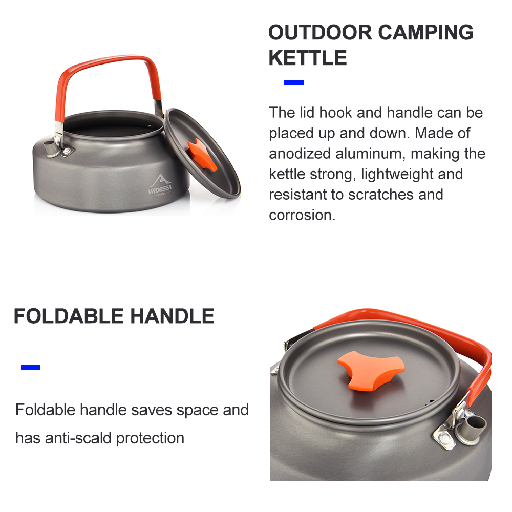 Widesea 1.1L 2L1.5L Camping Wa - đánh giá và giá Camping Cooking Utilities