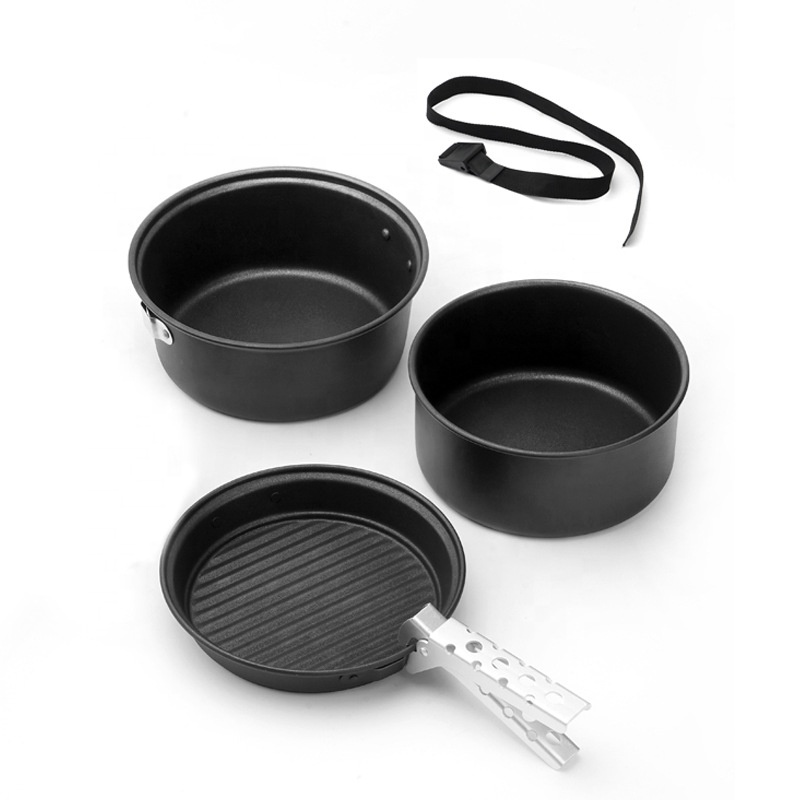 Outdoor Aluminum Camping Cookw - đánh giá và giá Camping Cooking Mess Kit