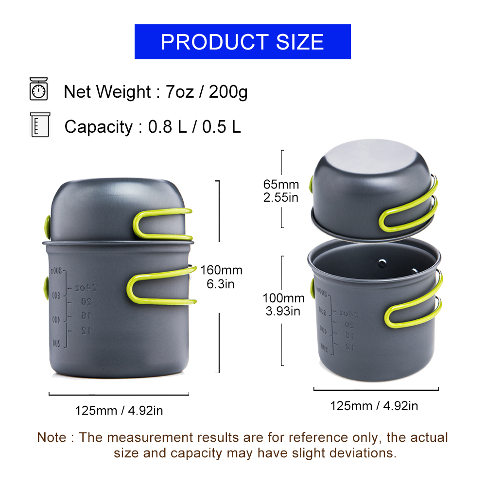 Widesea Camping Cooking Utensi - đánh giá và giá Camping Cooking Set Jetboil