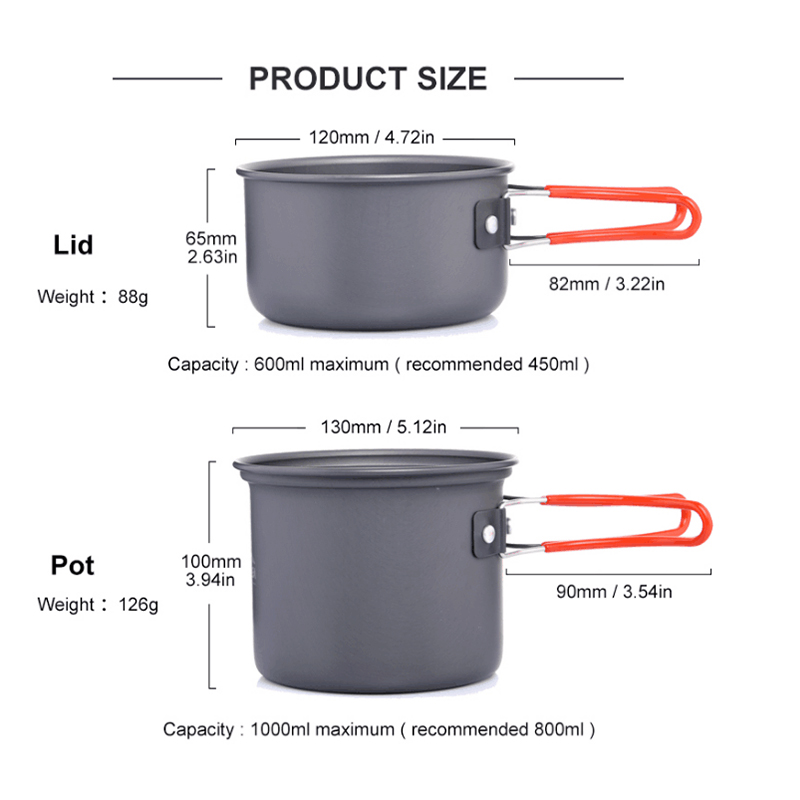 Widesea Camping Cooking Utensi - đánh giá và giá Camping Cooking Set Jetboil