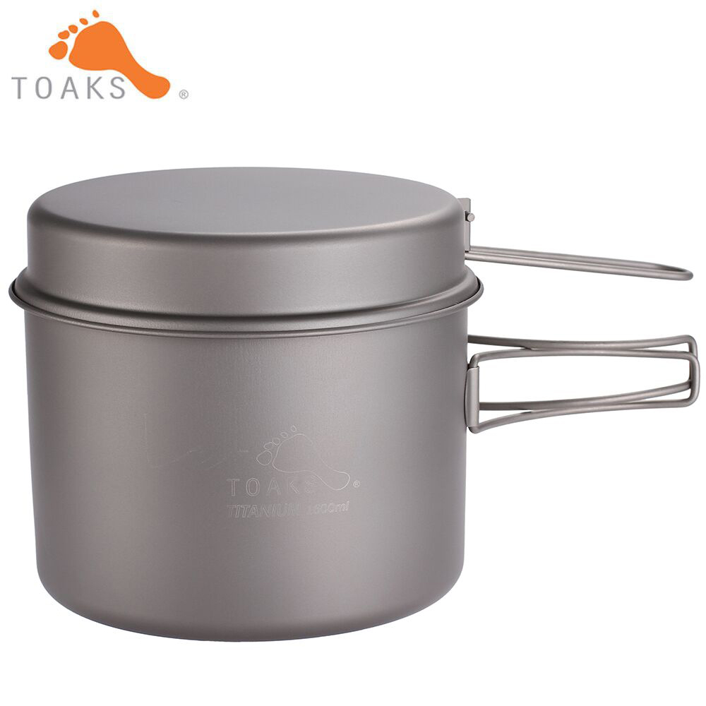 TOAKS Bộ Nồi Siêu Nhẹ Titan Nồ - đánh giá và giá Camping Cooking Utilities