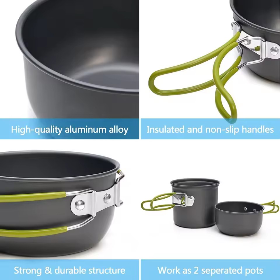 Ultralight Camping Cookware Me - đánh giá và giá Camping Cooking Mess Kit
