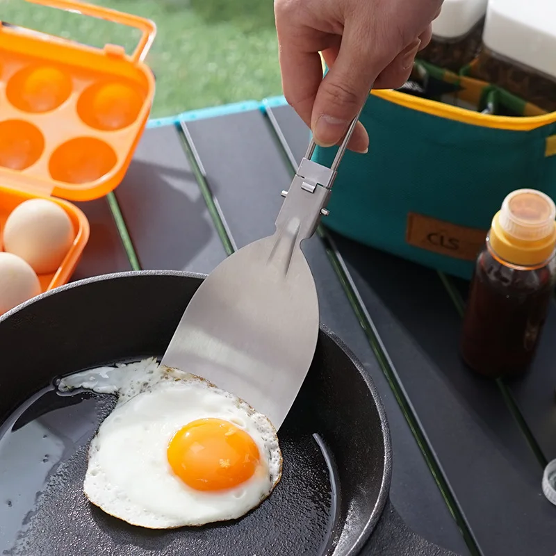 Folding Camping Spatula Stainl - đánh giá và giá Camping Cooking Set Jetboil
