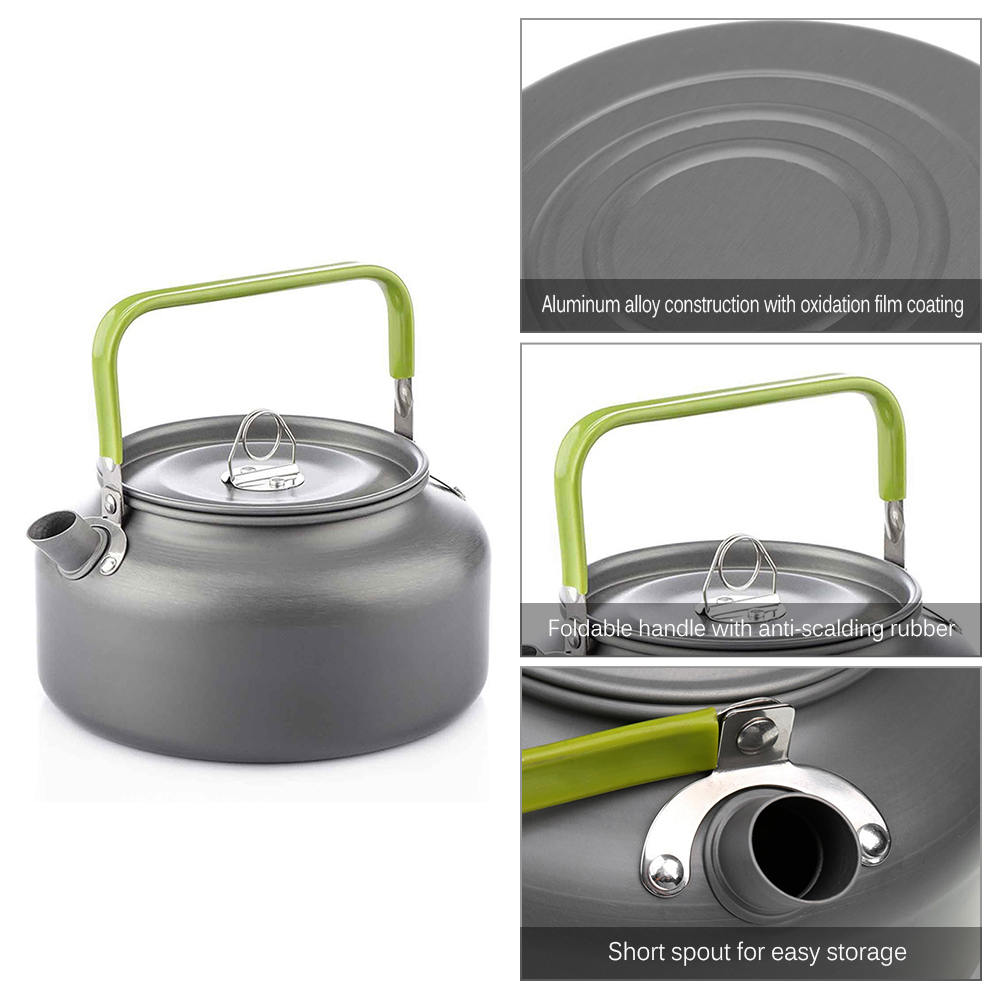Portable Outdoor Water Kettle  - đánh giá và giá Camping Cooking Utilities