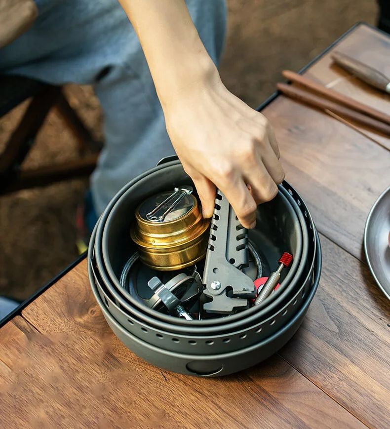 Camping Gas Stove Alcohol Stov - đánh giá và giá Camping Cooking No Gas