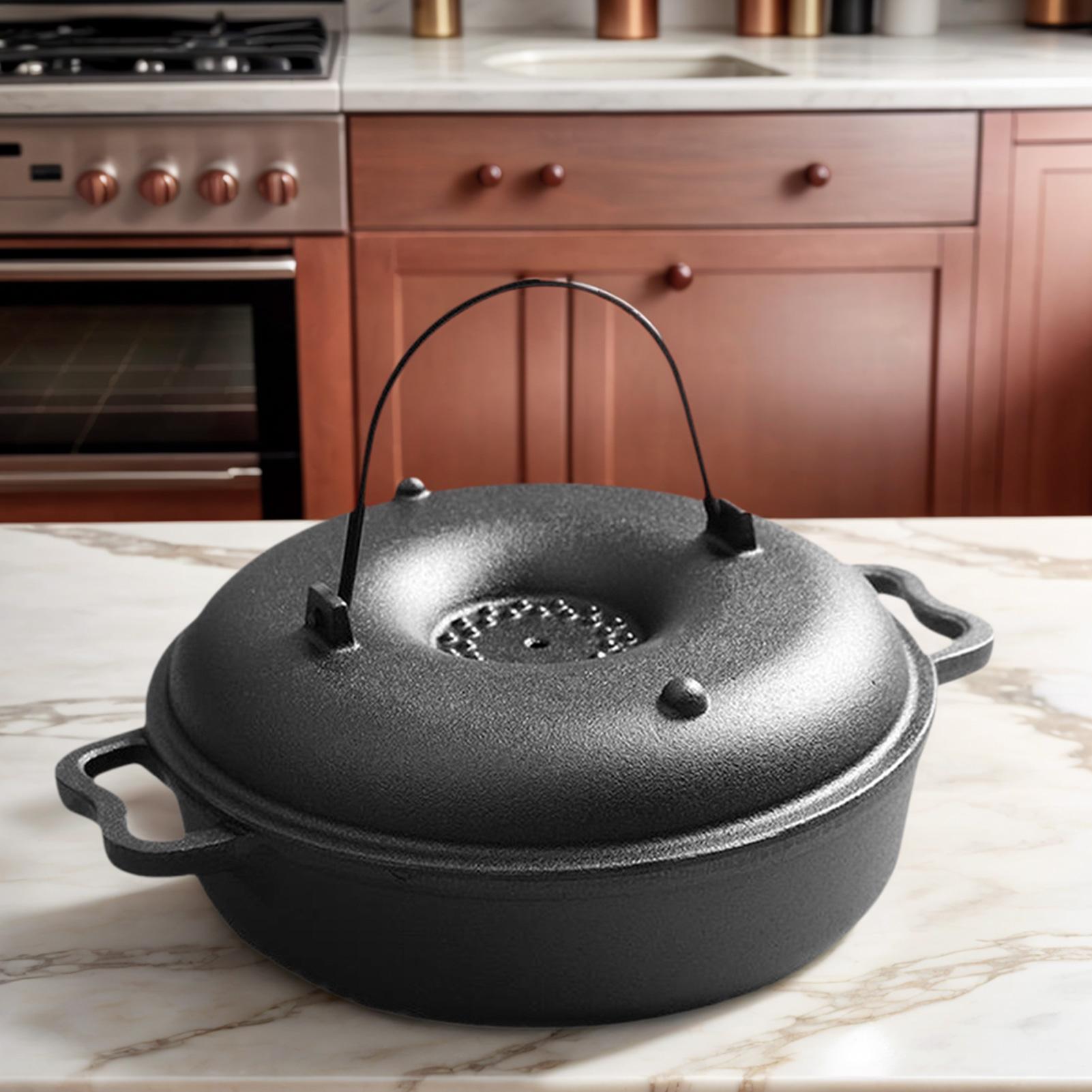 Cast Iron Cauldron For Cooking - đánh giá và giá Camping Cooking Dutch Oven