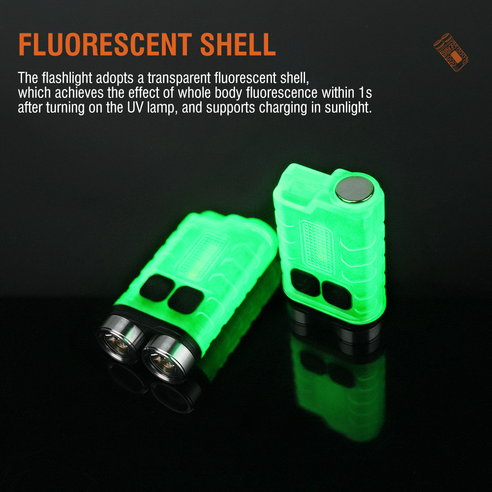 V3 EDC Flashlight Mini Keychai - đánh giá và giá Camping Cooking Fish