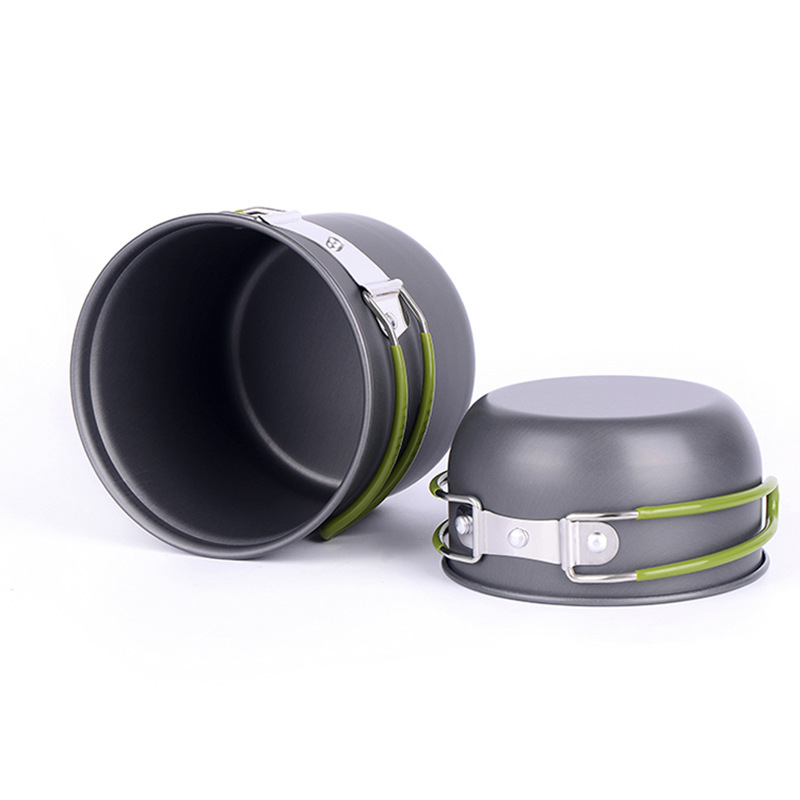 Ultralight Camping Pot Set: Ca - đánh giá và giá Camping Cooking Mess Kit