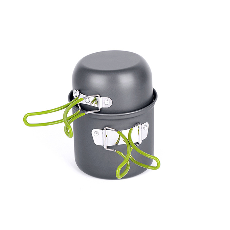 Ultralight Camping Pot Set: Ca - đánh giá và giá Camping Cooking Mess Kit