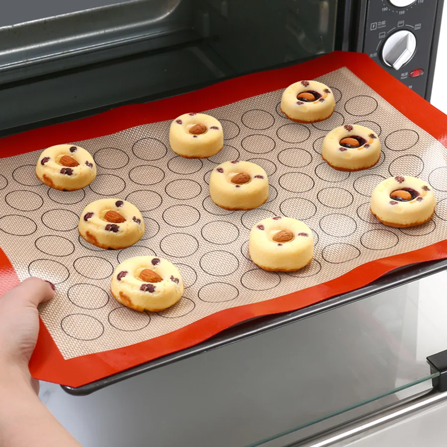 Non-stick Silicone Macaron Bak - đánh giá và giá Camping Cooking Mat