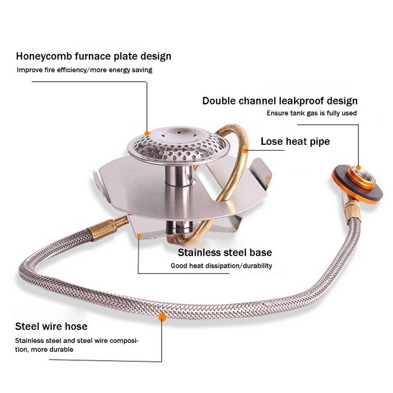 Outdoor Camping Gas Stove 3200 - đánh giá và giá Camping Cooking No Gas