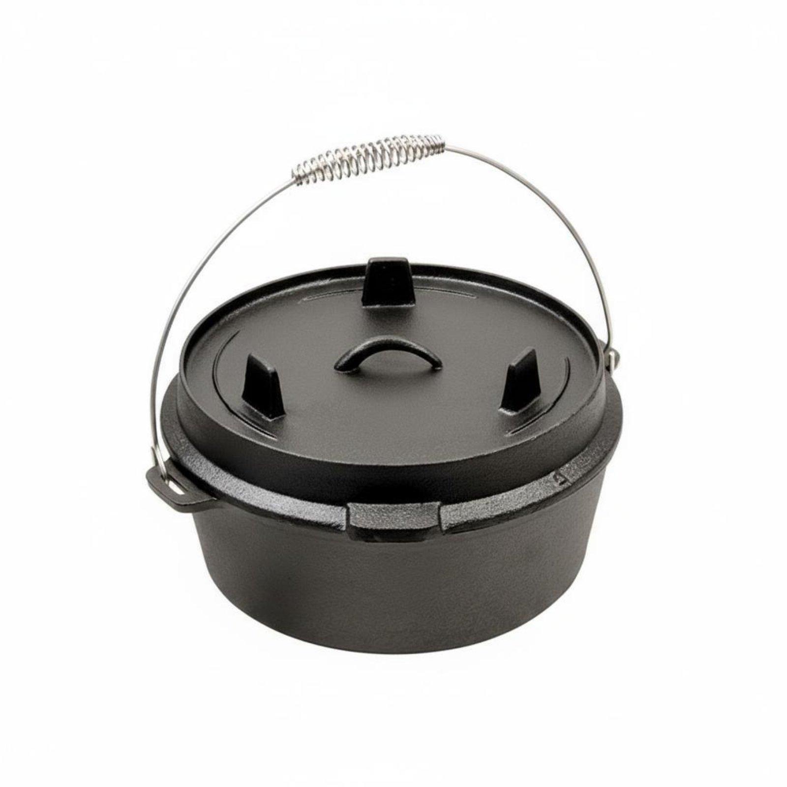 Outdoor Cast Iron Dutch Oven C - đánh giá và giá Camping Cooking Dutch Oven