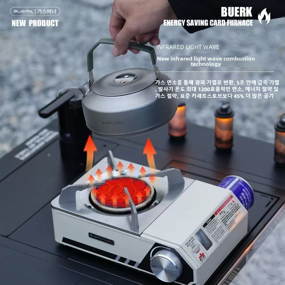 BUERK 4000W Infrared Stove Por - đánh giá và giá Camping Cooking No Gas