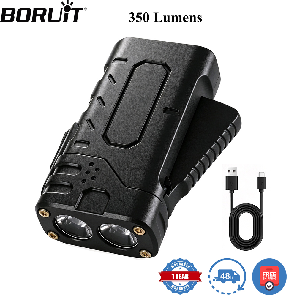 BORUIiT Hand Crank EDC LED Fla - đánh giá và giá Camping Cooking Fish