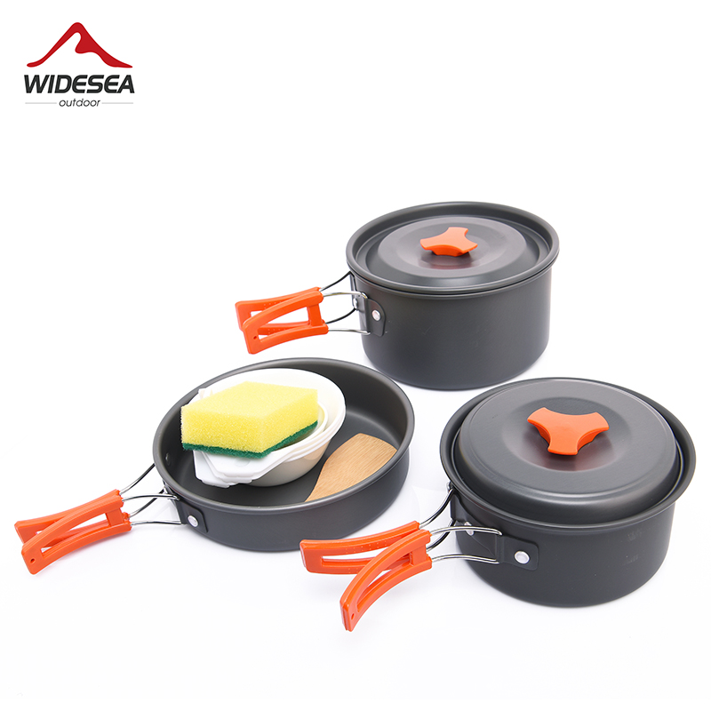 Widesea Camping Outdoor Cookwa - đánh giá và giá Camping Cooking Set Jetboil