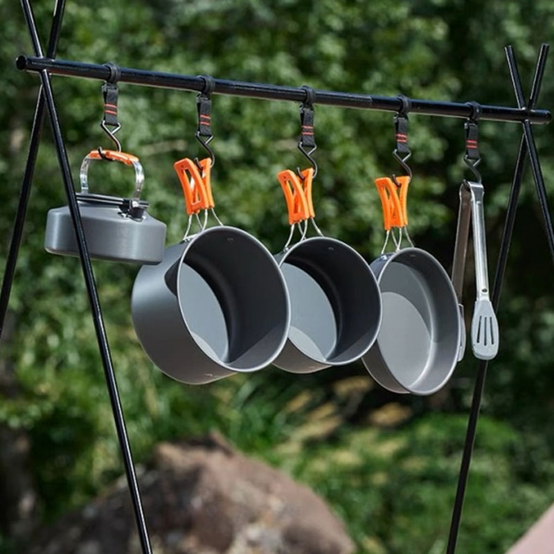 Camping Cooking Non-Stick Ligh - đánh giá và giá Camping Cooking Mess Kit