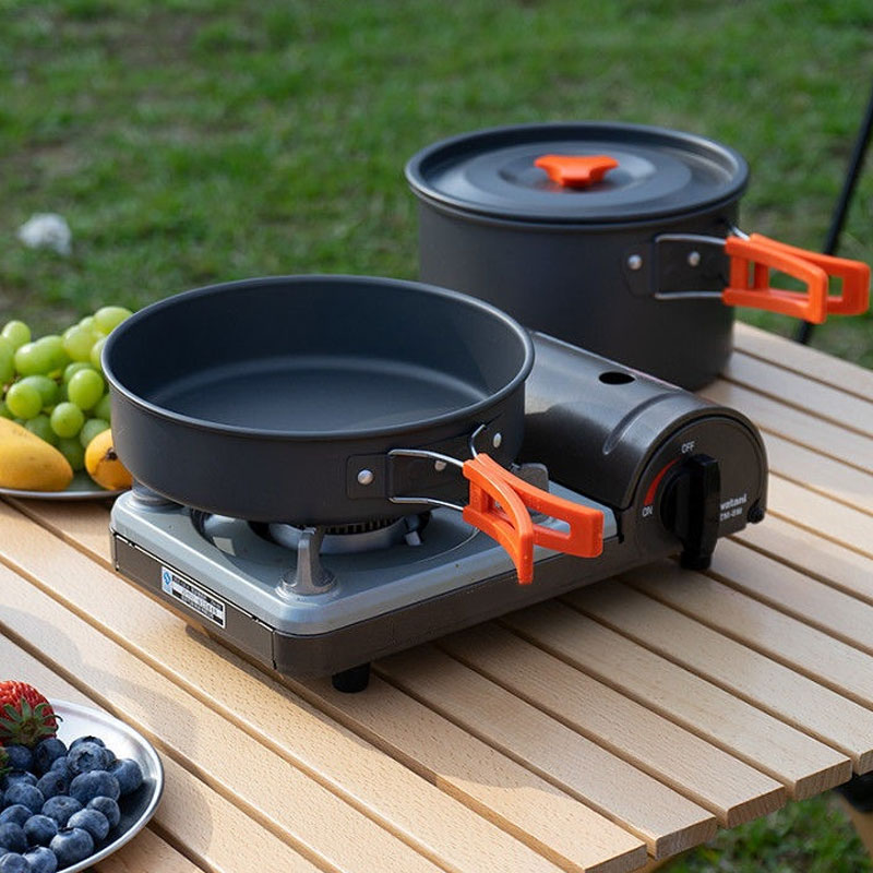 Camping Cooking Non-Stick Ligh - đánh giá và giá Camping Cooking Mess Kit