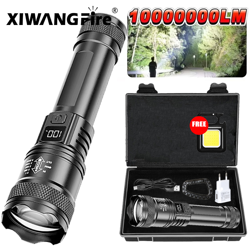 Ultra Bright LED Flashlight 20 - đánh giá và giá Camping Cooking Fish