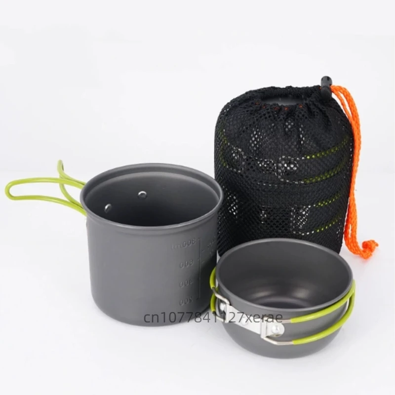 Outdoor Household Portable Alu - đánh giá và giá Camping Cooking Mess Kit