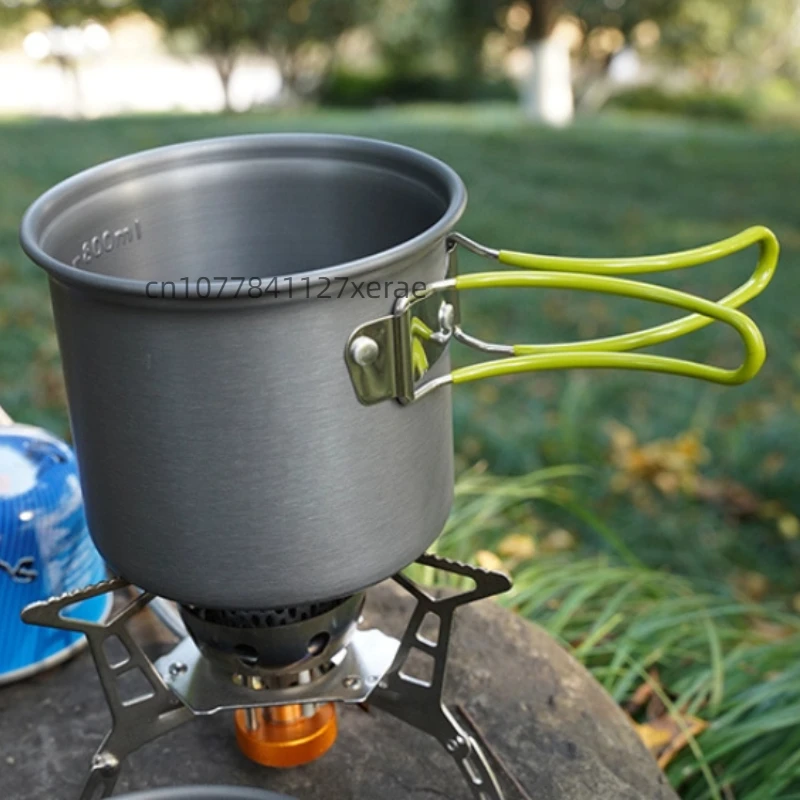 Outdoor Household Portable Alu - đánh giá và giá Camping Cooking Mess Kit