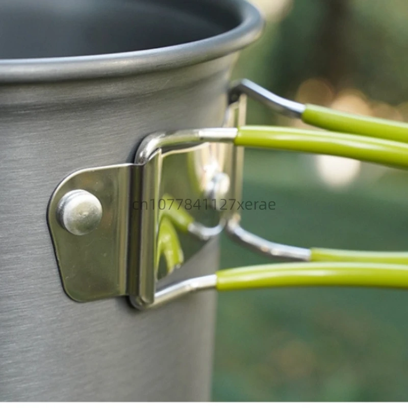 Outdoor Household Portable Alu - đánh giá và giá Camping Cooking Mess Kit