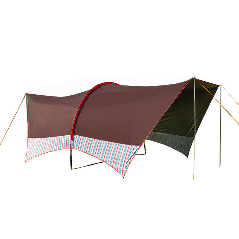 Large multi-person awning with - đánh giá và giá Camping Cooking Awning