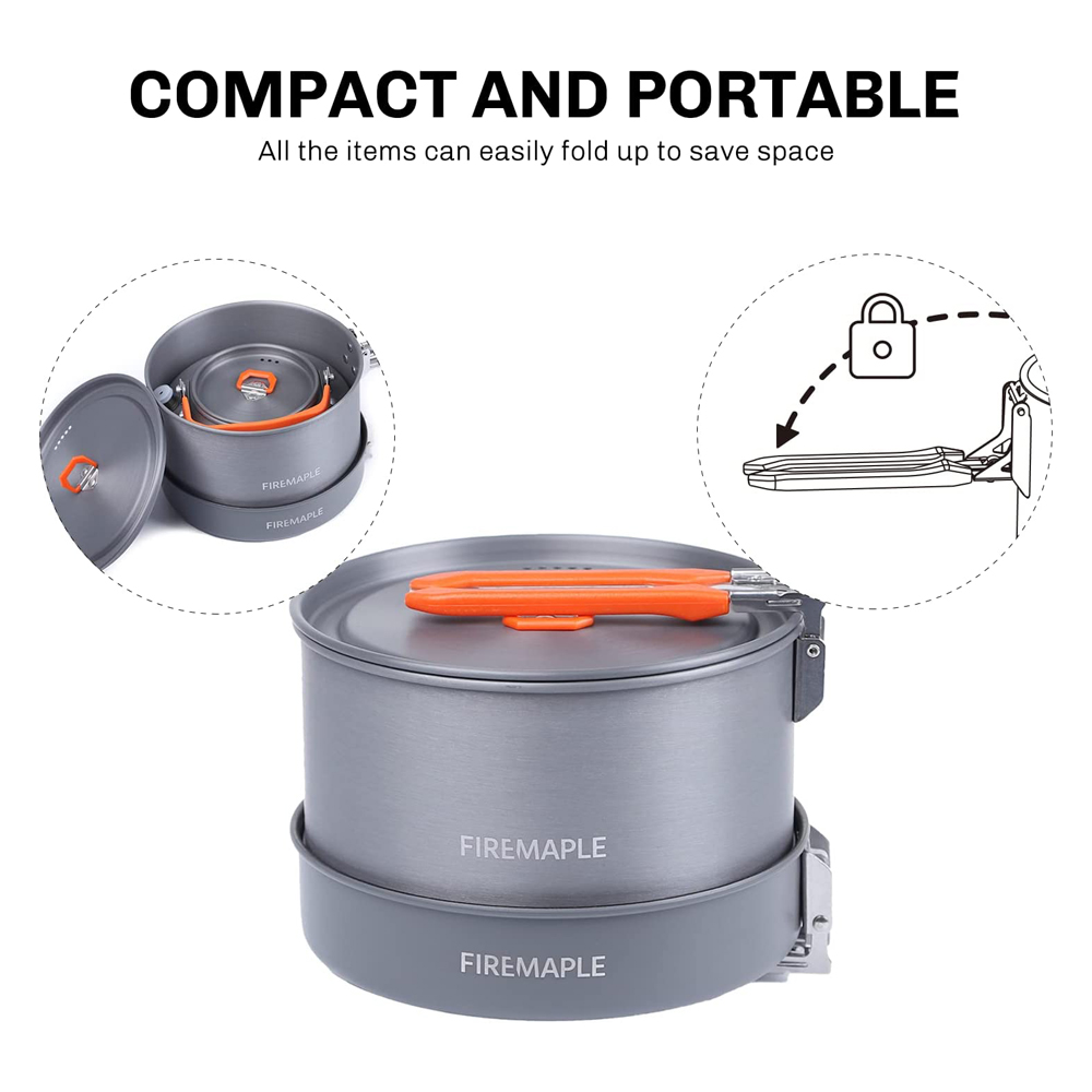 Fire Maple Cắm Trại Đồ Nấu Nướ - đánh giá và giá Camping Cooking Set Jetboil