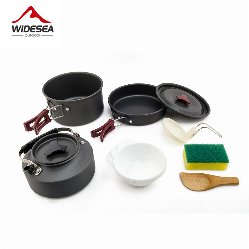 Widesea Camping Cookware Set O - đánh giá và giá Camping Cooking Set Jetboil