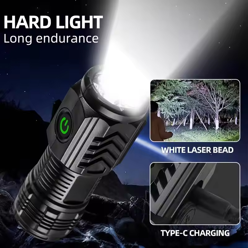 Super Bright MINI LED Flashlig - đánh giá và giá Camping Cooking Fish
