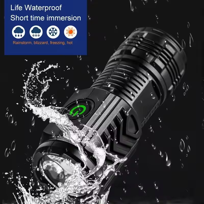 Super Bright MINI LED Flashlig - đánh giá và giá Camping Cooking Fish