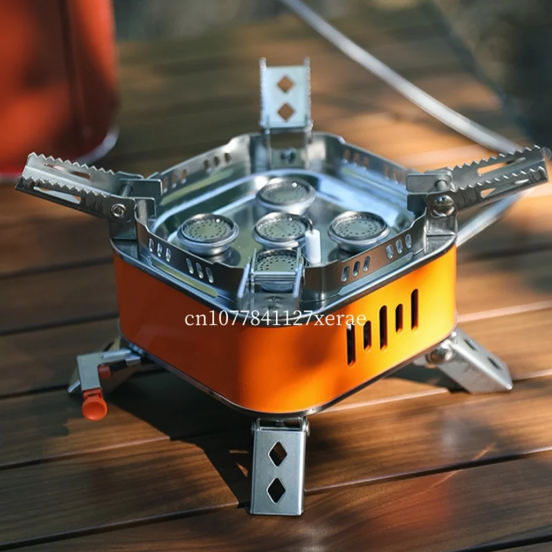 5 Burner Portable Gas Stove 15 - đánh giá và giá Camping Cooking No Gas