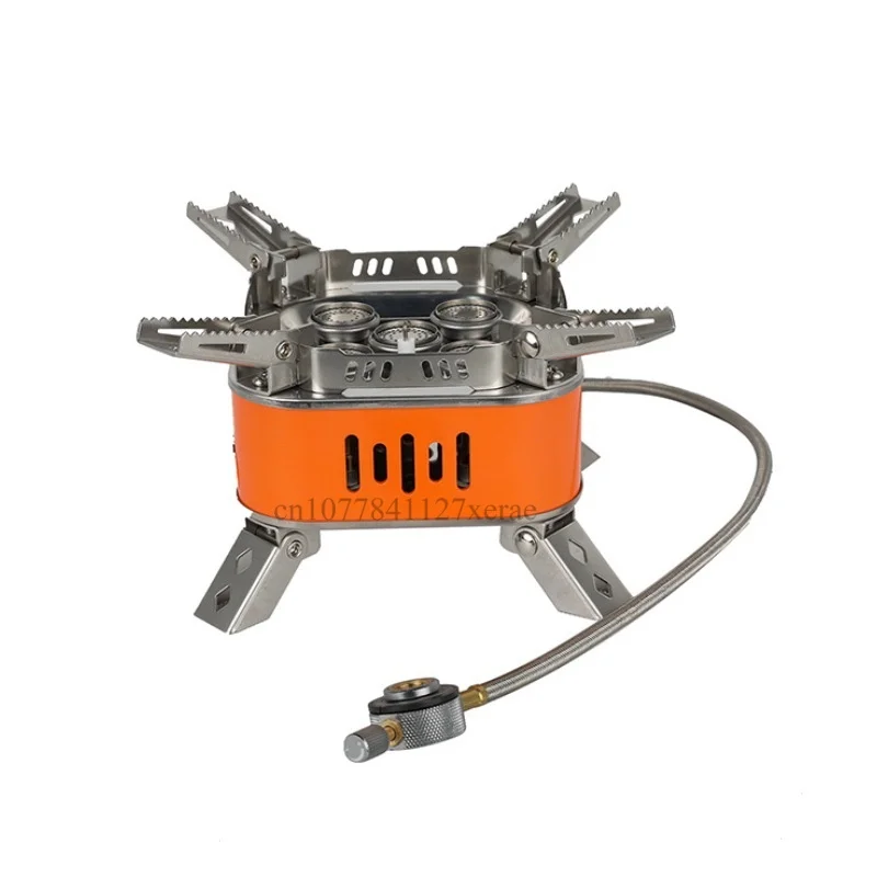 5 Burner Portable Gas Stove 15 - đánh giá và giá Camping Cooking No Gas