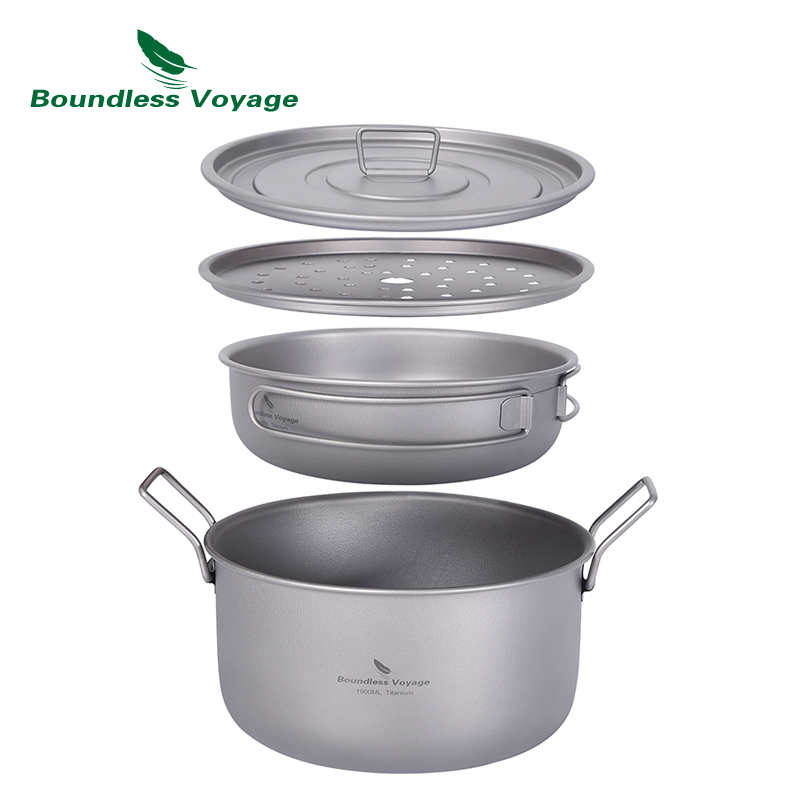 Boundless Voyage Camping Cooki - đánh giá và giá Camping Cooking Mess Kit