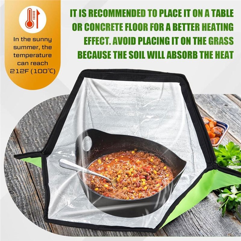 ABFU-Portable Foldable Solar O - đánh giá và giá Solar Oven Camp